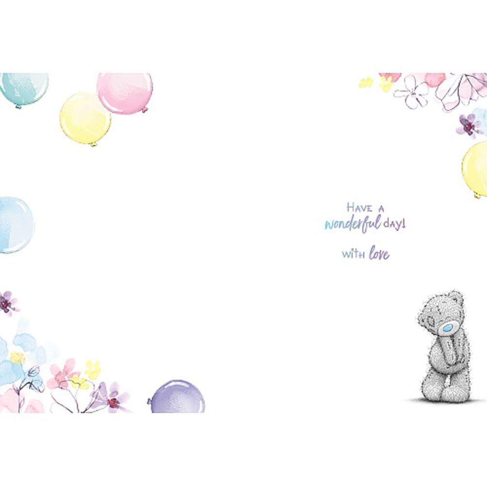 Hip Hip Hooray Me to You Bear Birthday Card Extra Image 1